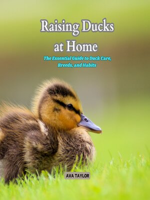 cover image of Raising Ducks at Home